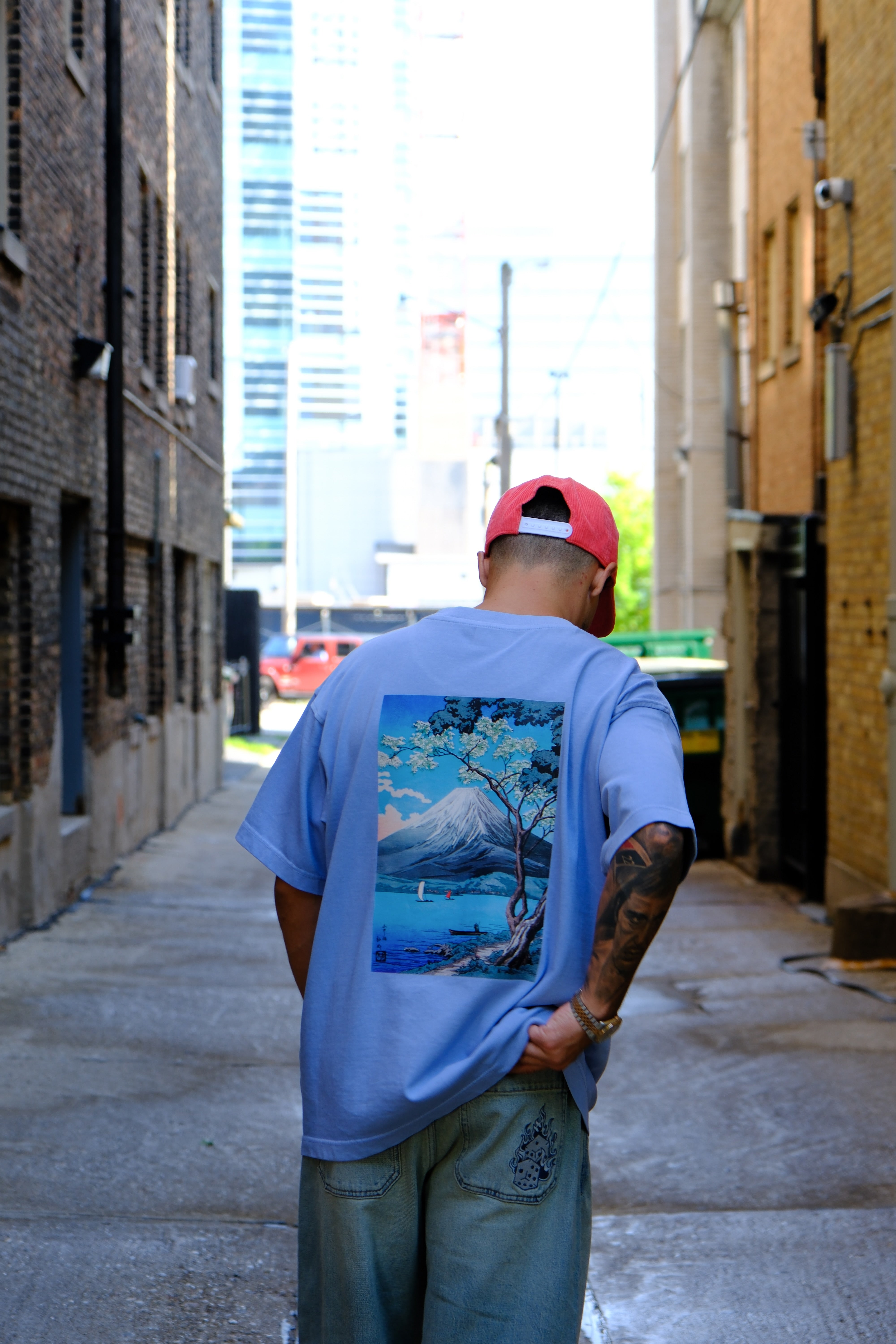 Stillness & Sky - Periwinkle Heavyweight Tee