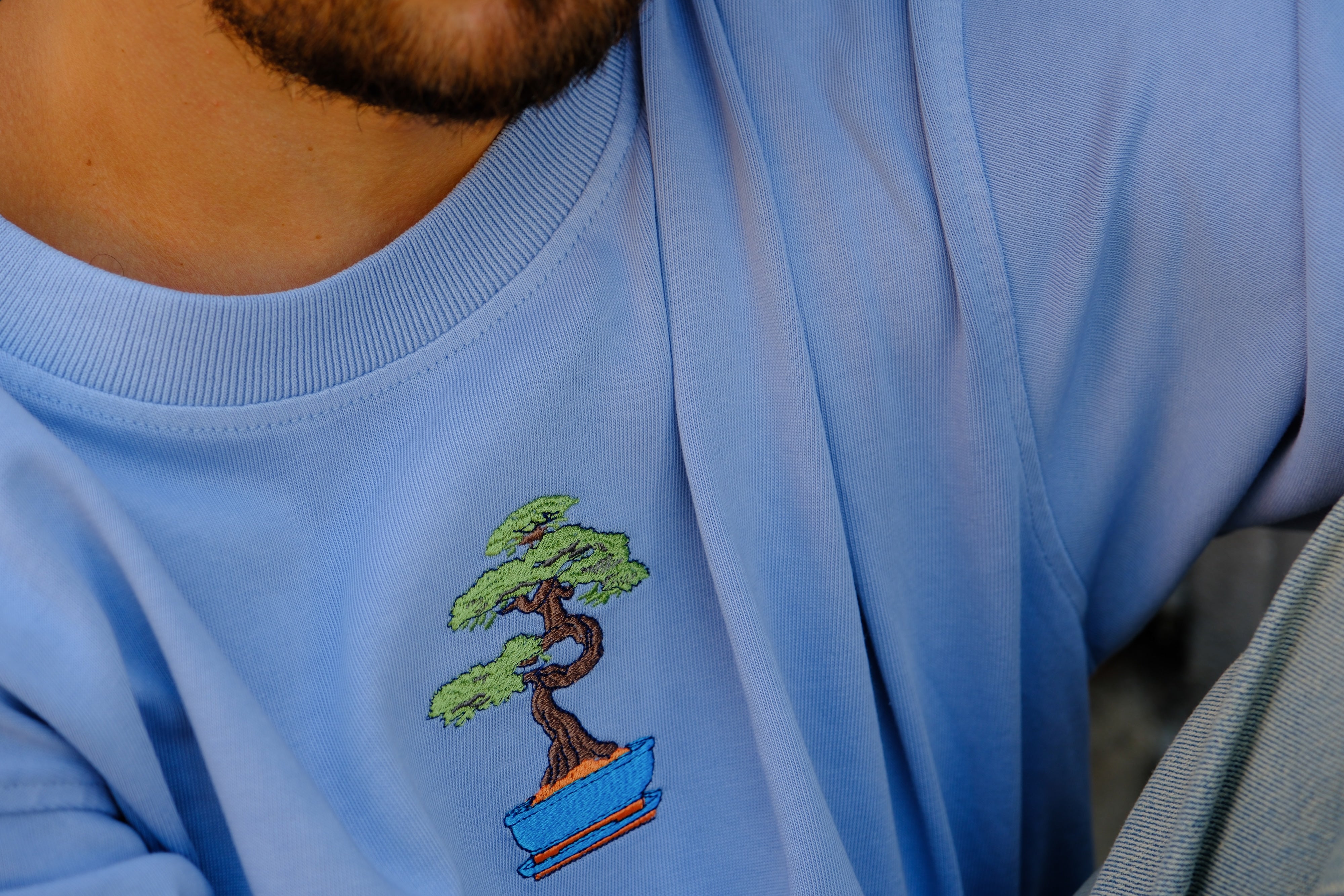 Stillness & Sky - Periwinkle Heavyweight Tee