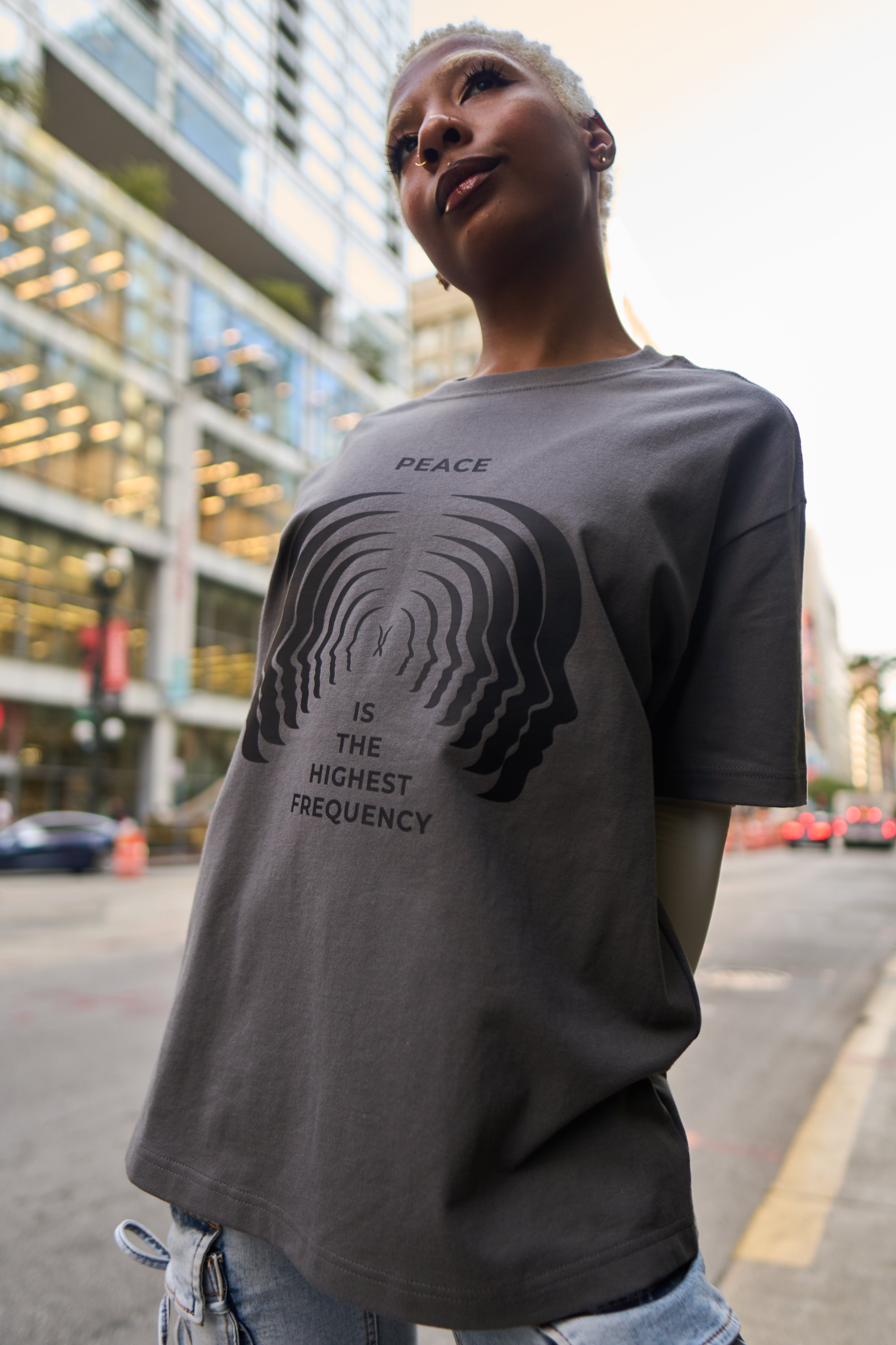 Peace Is the Highest Frequency Tee