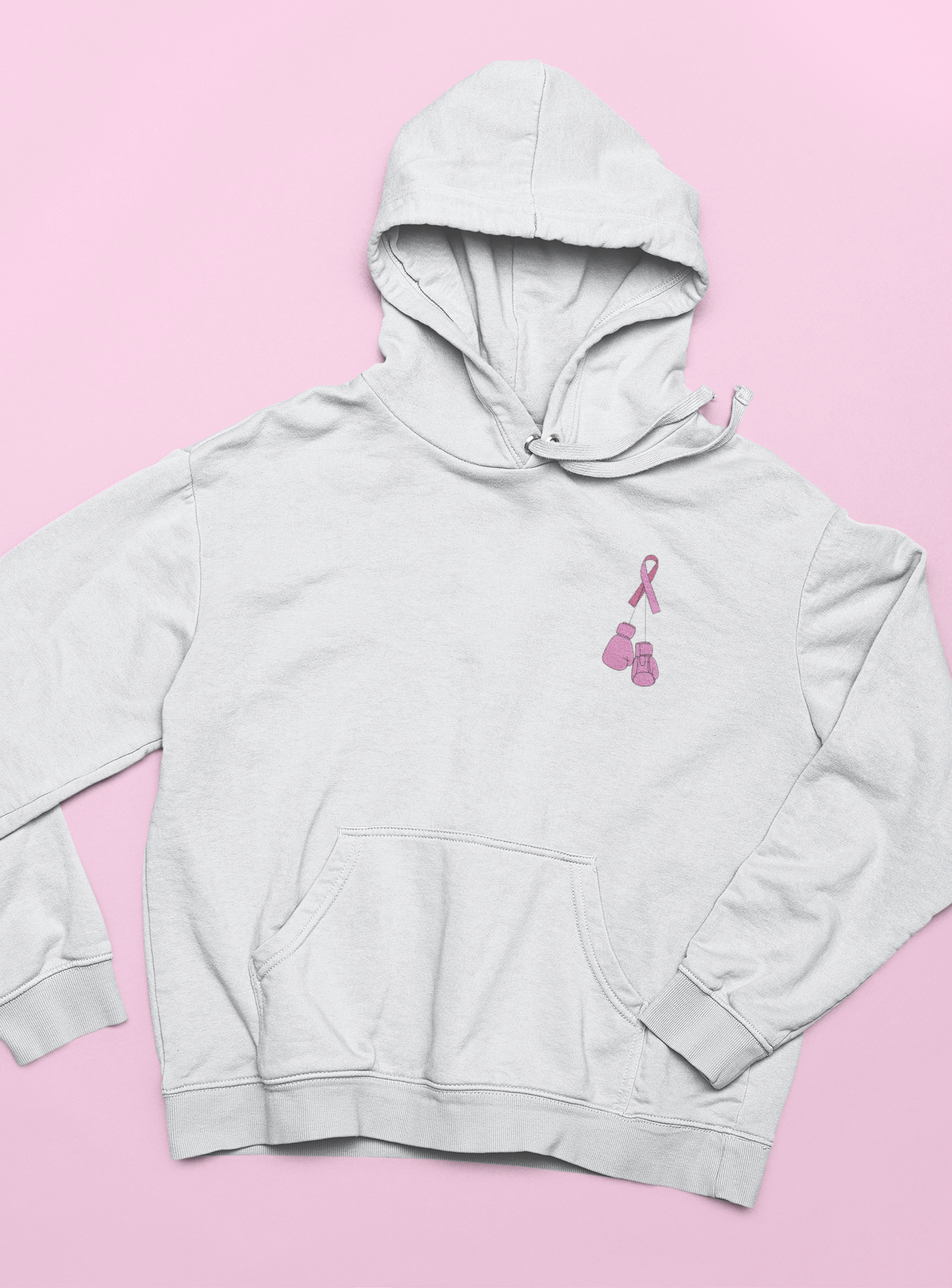 Fight With Heart Hoodie — Stitched Stories Collection