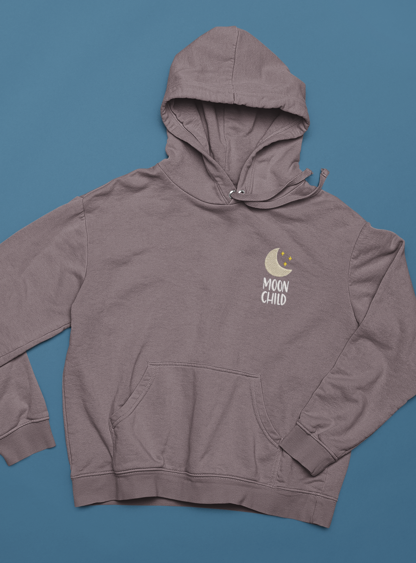 Moon Child Hoodie — Stitched Stories Collection