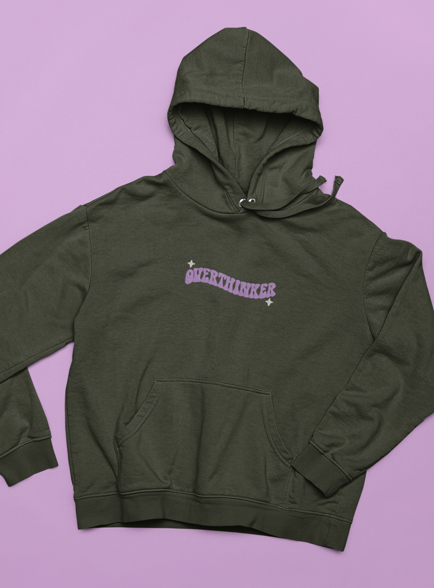 Overthinker Hoodie — Stitched Stories Collection