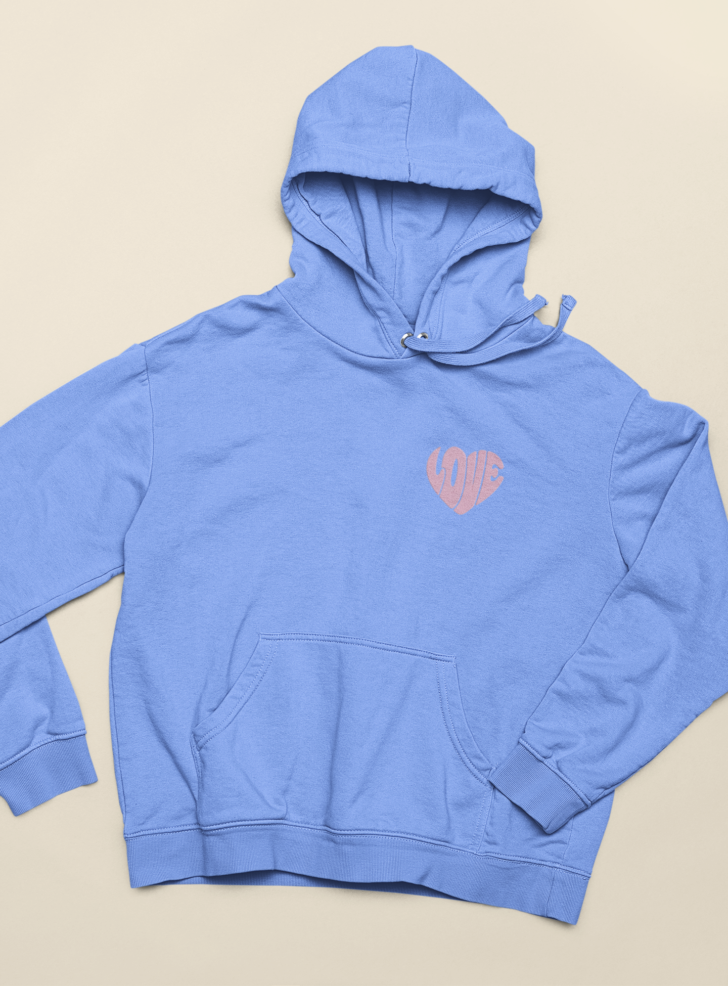 Love Heart Hoodie — Stitched Stories Collection