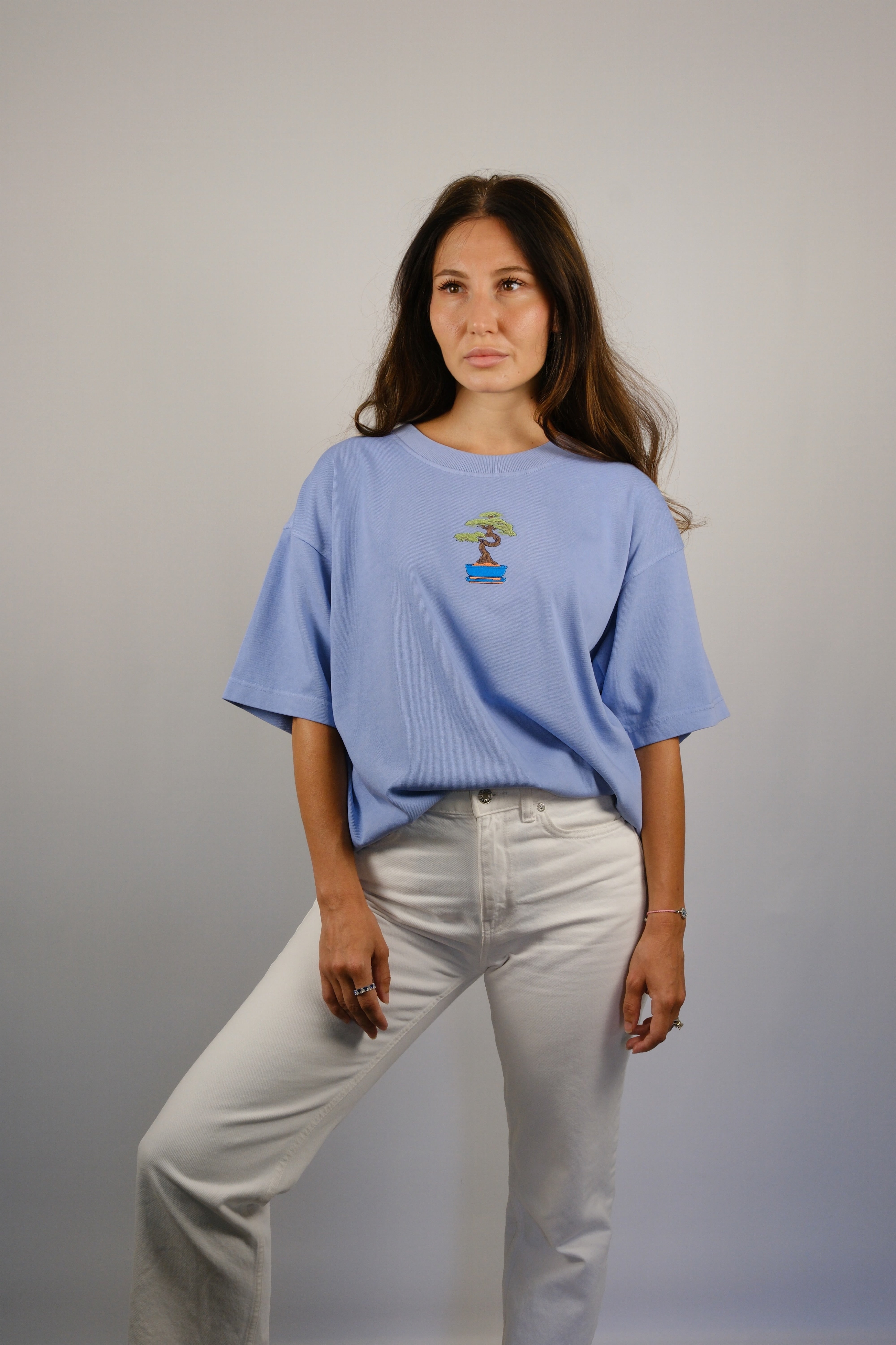 Stillness & Sky - Periwinkle Heavyweight Tee