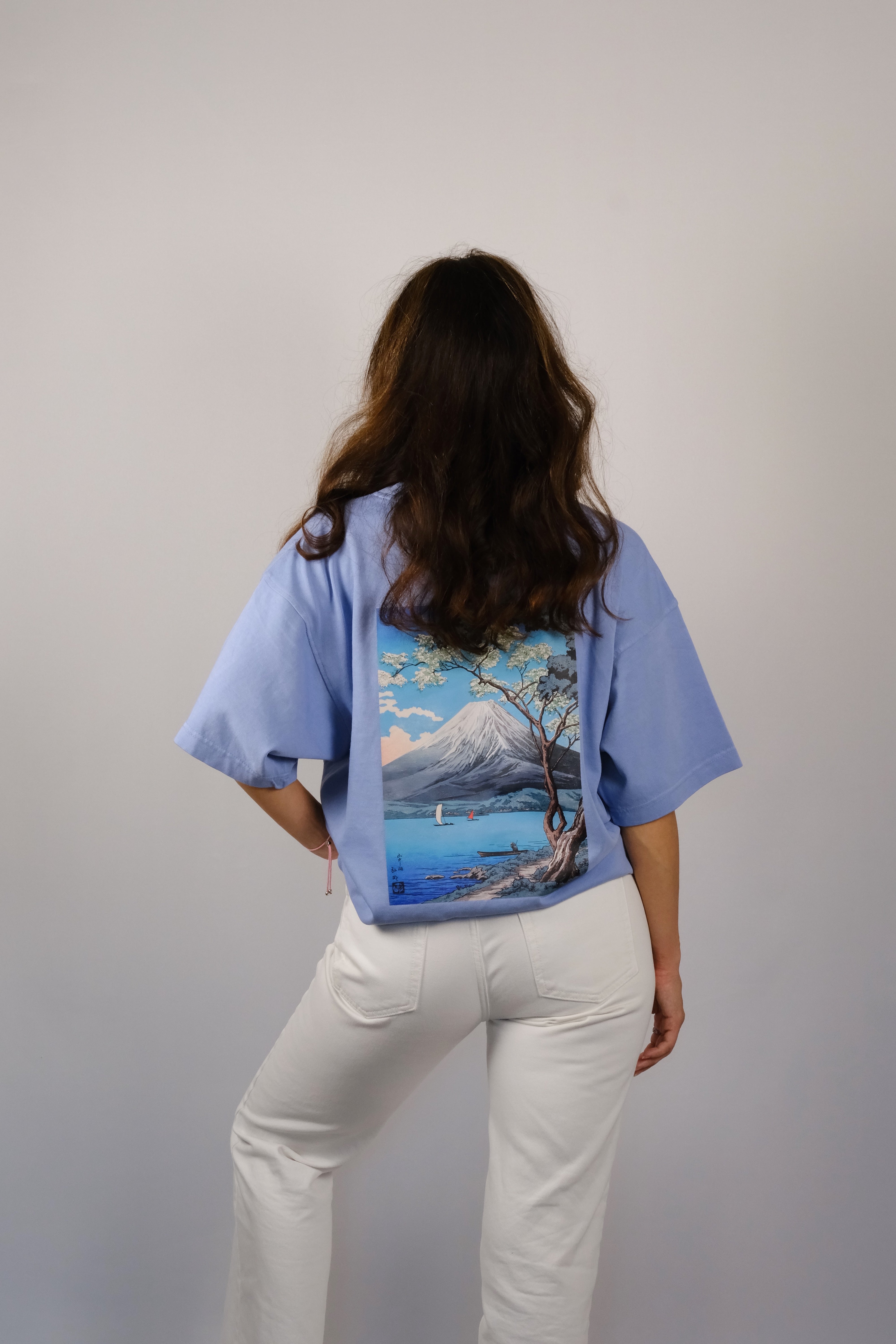Stillness & Sky - Periwinkle Heavyweight Tee