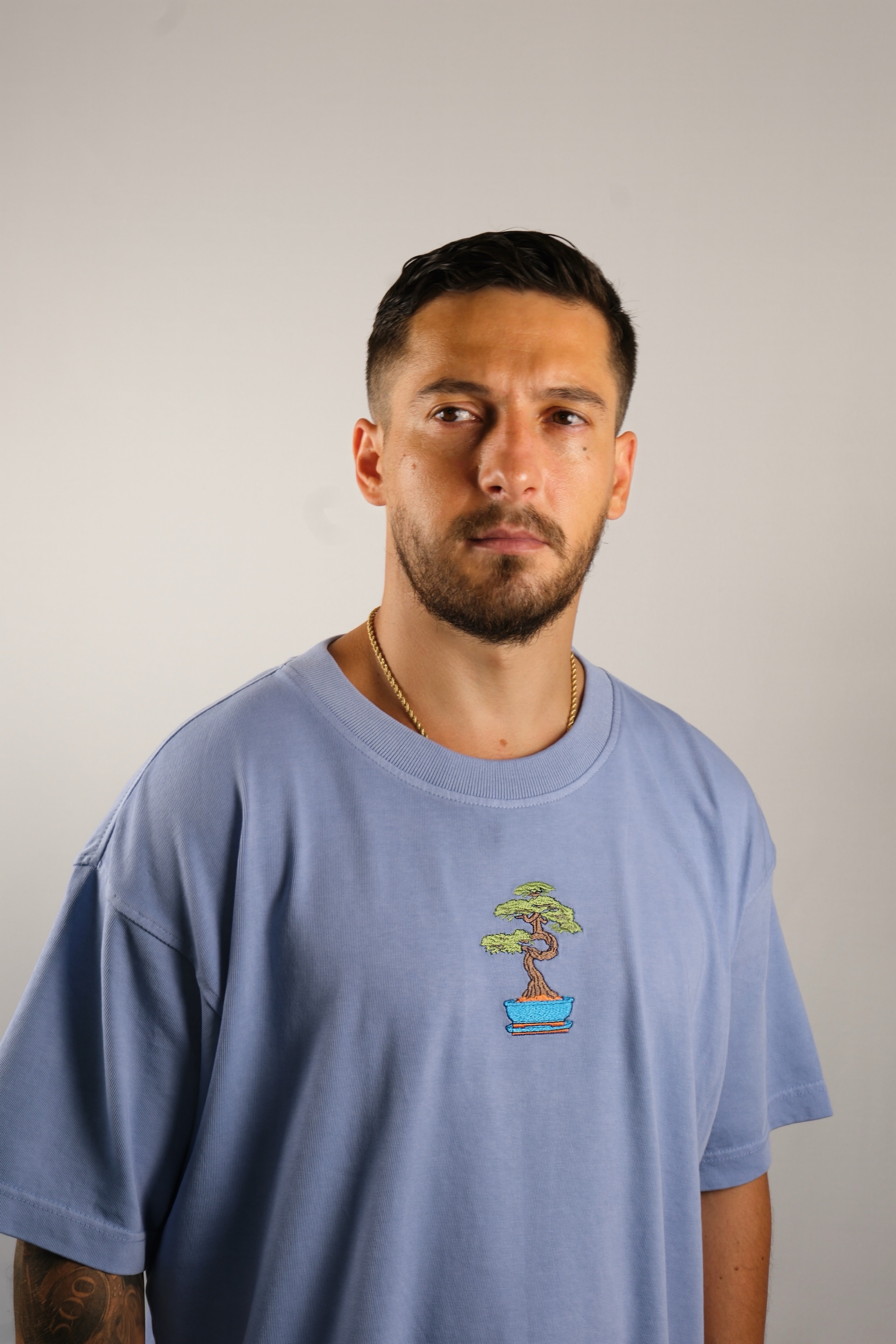 Stillness & Sky - Periwinkle Heavyweight Tee