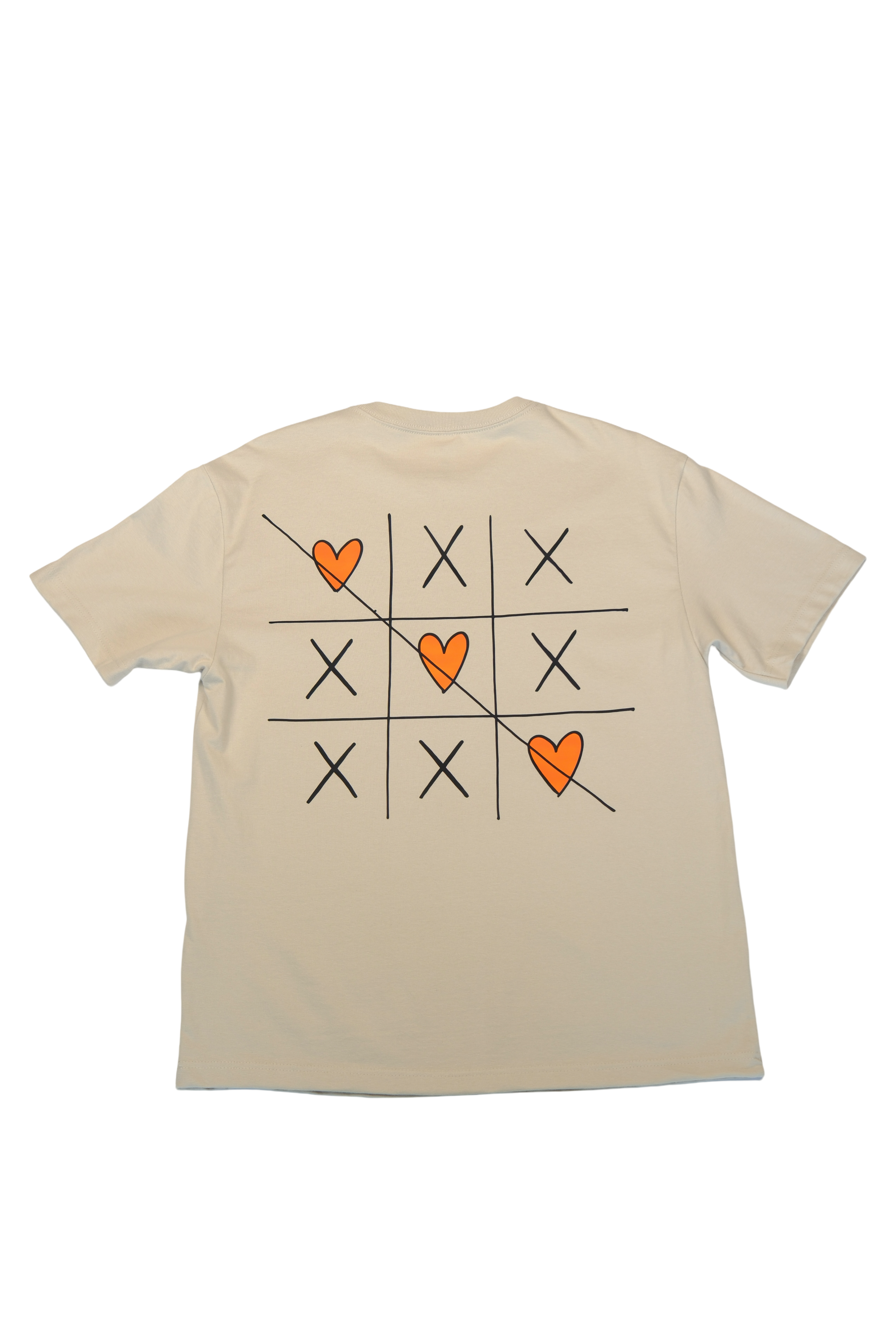 Orange Heart Love Wins Tee