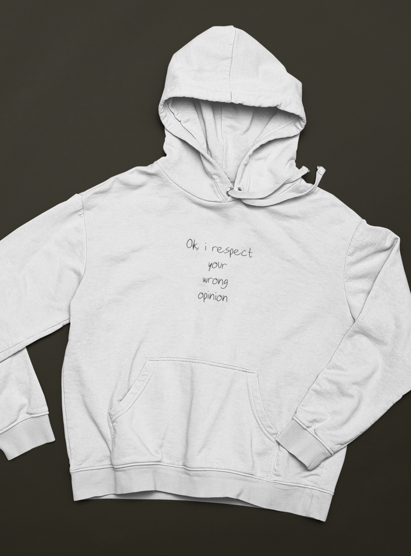 “Ok, I Respect Your Wrong Opinion” Hoodie