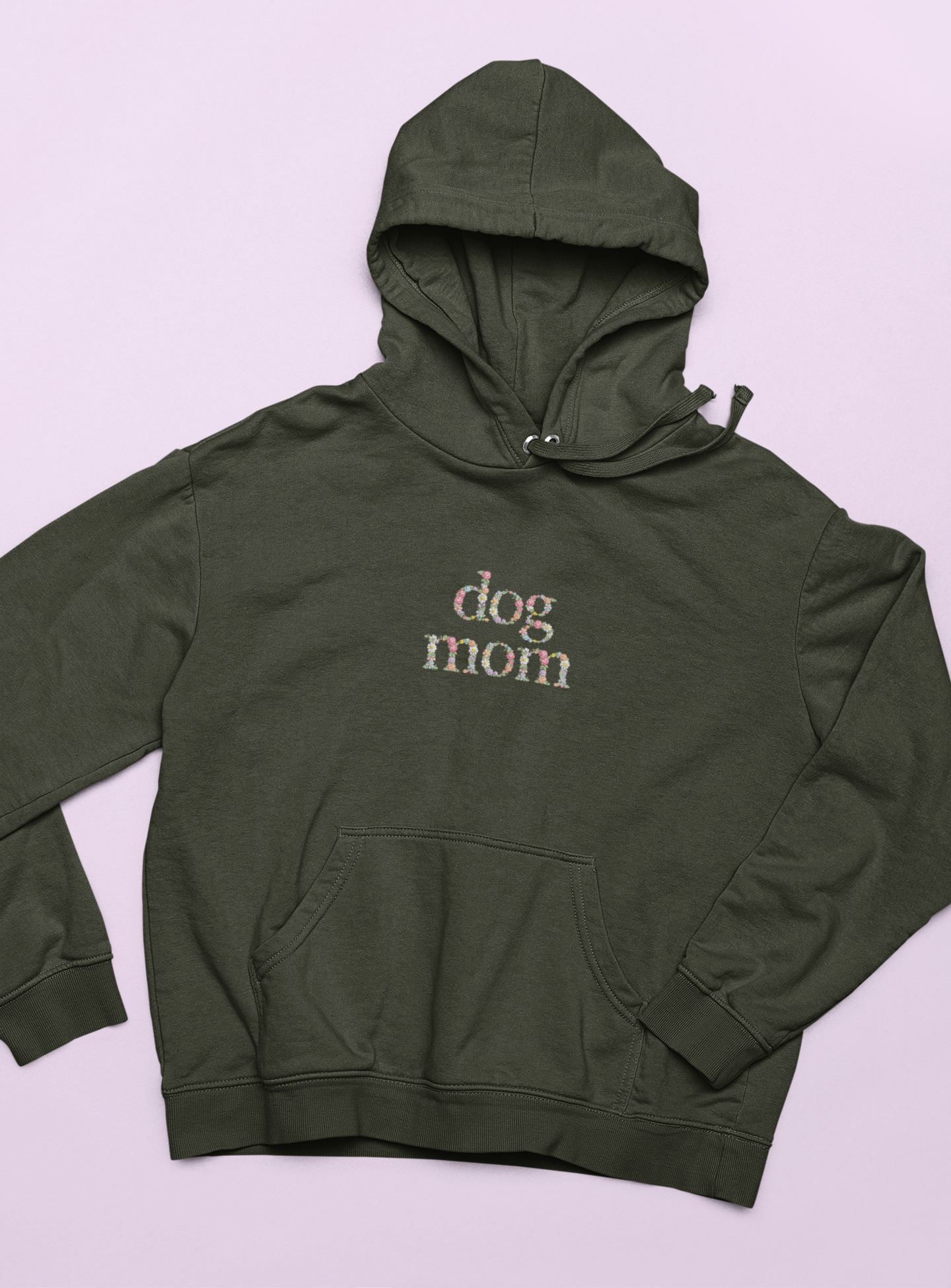 Dog Mom Hoodie — Threads of Love Collection